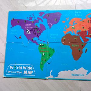 Imagimake World Map Floor Puzzle
