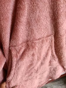 Pink Fur Hoodie