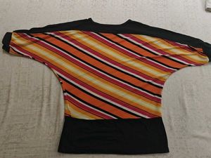 Striped Dolman Top