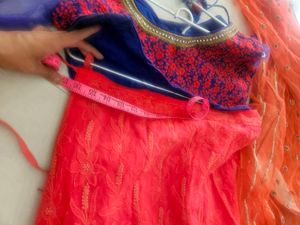 Gorgeous Evergreen lakhnavi Lehenga Choli Set