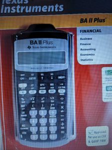 BA II Plus Financial Calculator For CA And Finance