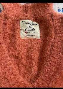 Cozy Coral Knit Sweater