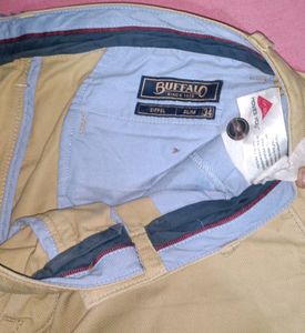 Mens Regular Fit Cotton Trousers