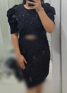 Sparkly Black Party Dress