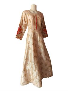 Ethenic Beautiful Embroidery Work Gown😍🫠👑