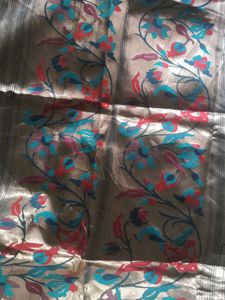 Muniya pattern  Saree