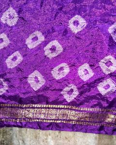 A Beatifull Inadia Saree With Stiched Faul.