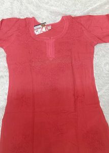 Elegant Embroidered Kurta