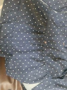 Polka dot top