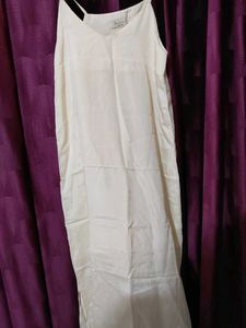 Creamy Korean  Dress