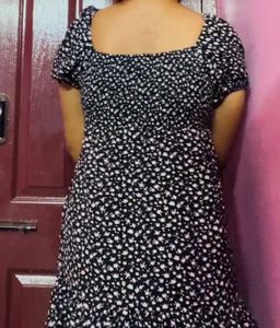 Floral Print Mini Dress