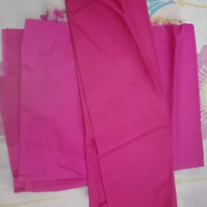 Pink blouse piece with lining