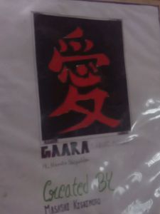 GAARA POSTER 🐲 Naruto