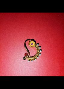 Earings, Nosepin, Saree Pin, Bracelet &amp; Potli Bag