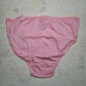 Pink Cotton Briefs