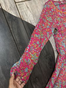 Floral Long Kurti