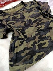 Camouflage Crop Top