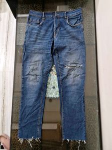 One Leg Rugged Jean