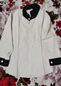 Black White Shirt For 5 Year Boy
