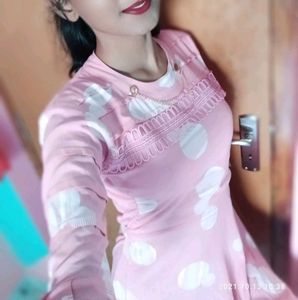 Pink One Piece Dress