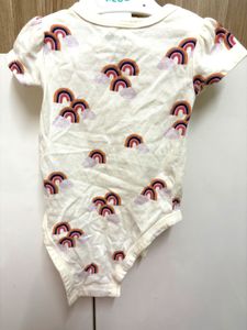 Rainbow Baby Bodysuit and shorts set