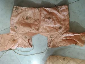 Gotta Saree  With Stitched Boluse