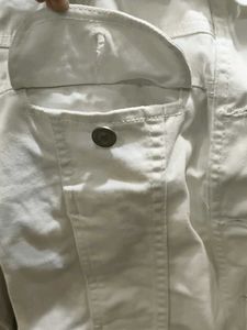 White Denim Jacket