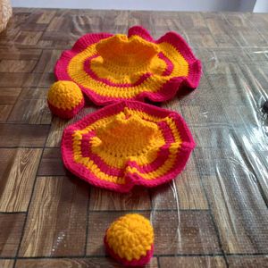 Handmade Crochet Dress Set