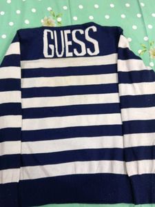 GUESS Striped Sweater