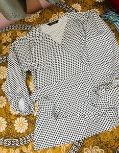 Peplum Top With Belt