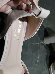 Square Toe Ankle Strap Heels