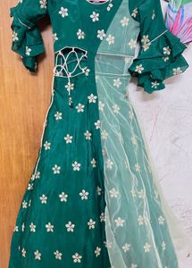 Party Frock - Double Lining Long Froc