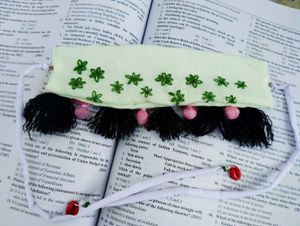 Handmade Febric Embroidery Chocker