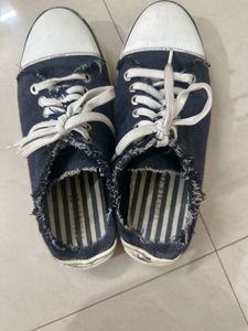 Denim Canvas Sneakers