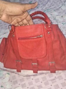 Red Hand Bag...