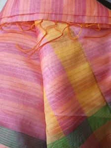 Beautiful Khadi Silk Saree
