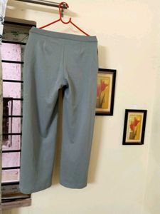 Women&#39;s Ocean Green Ponte Wide Leg Pant