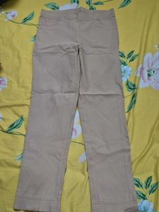 Cream LAMLAM office Pants