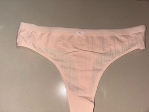 Peach Thong with Bow