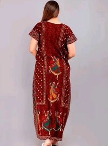 Maroon Nighty For Women