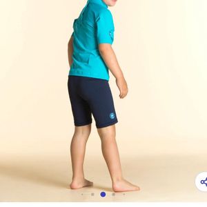 Baby Swimming Short Sleeved Anti-UV T-Shirt