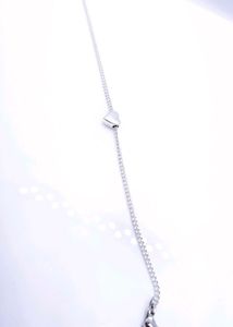 Silver Minimal Love Bracelet