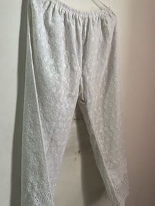 White Lace Leggings