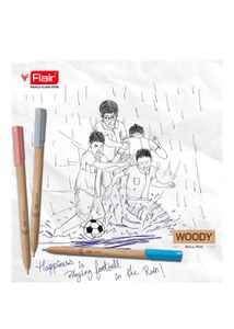 Flair Woody Ball Pen - 10 Pack