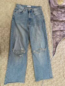 SALE ZARA Ripped Jeans