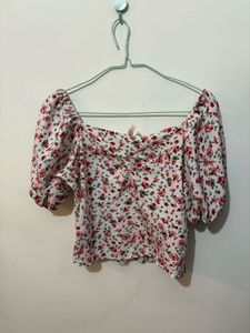 Floral Print Top