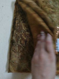 Blue &amp; Black Striped Saree