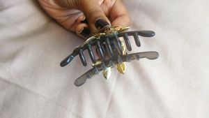 A Grey Hairclip