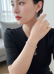 Chic Square Dangle Earrings New With Tags