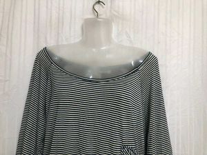 Max Studio Black &amp; White Stylish Top